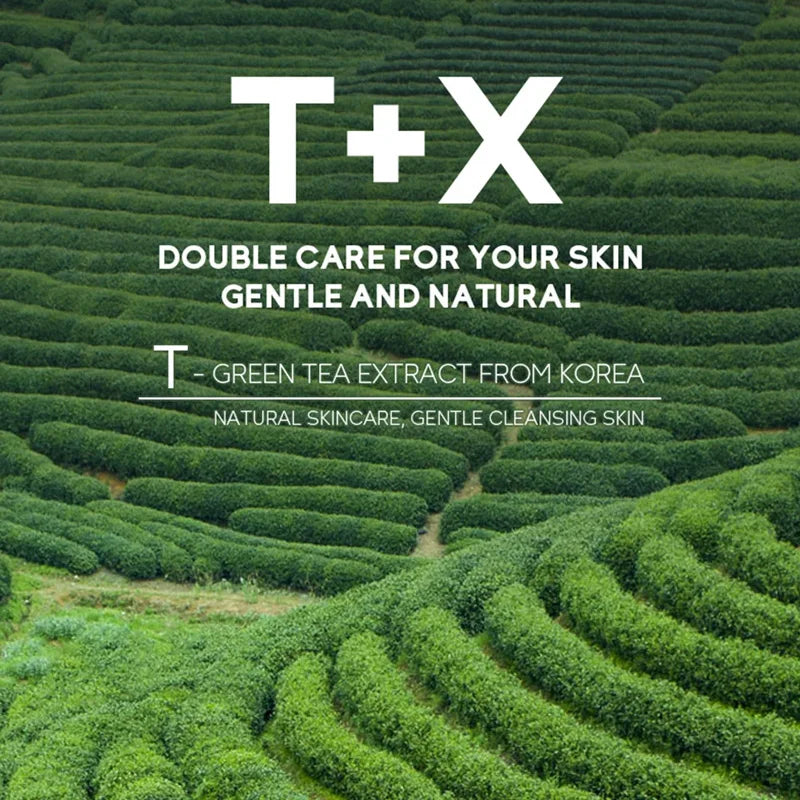 Green Tea Skin Care Face Wash – Moisturizing & Blackhead Removing Foam