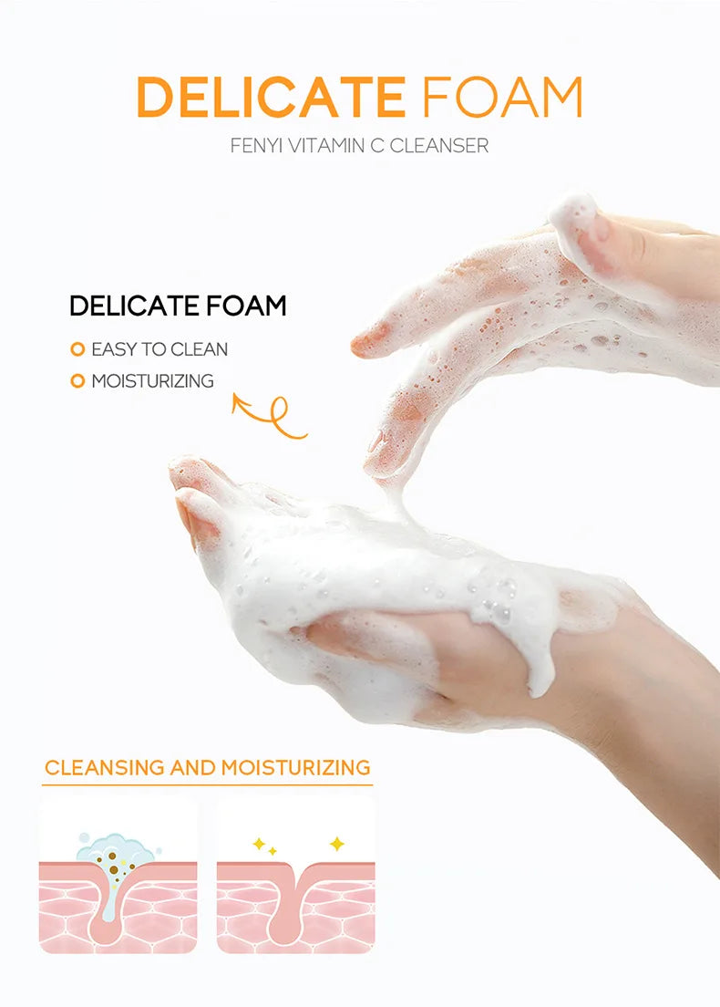 Green Tea Skin Care Face Wash – Moisturizing & Blackhead Removing Foam