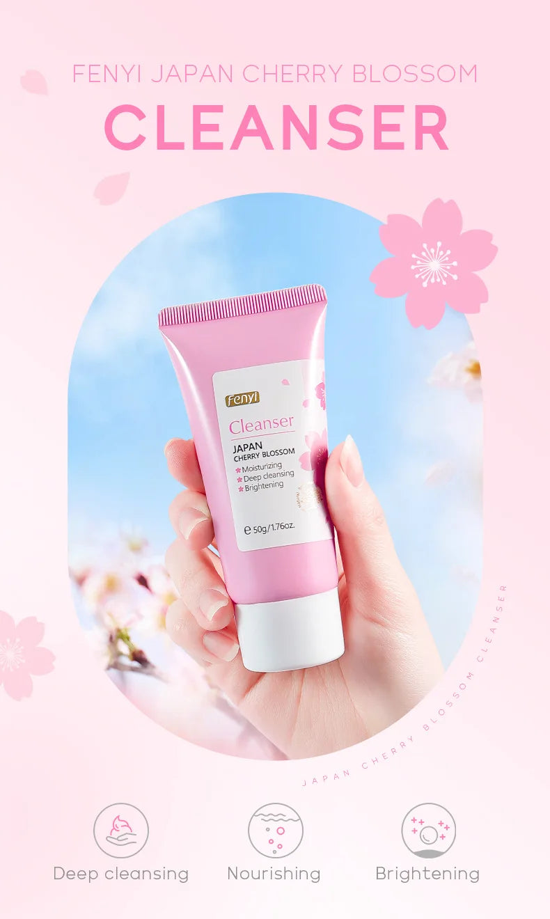 Green Tea Skin Care Face Wash – Moisturizing & Blackhead Removing Foam