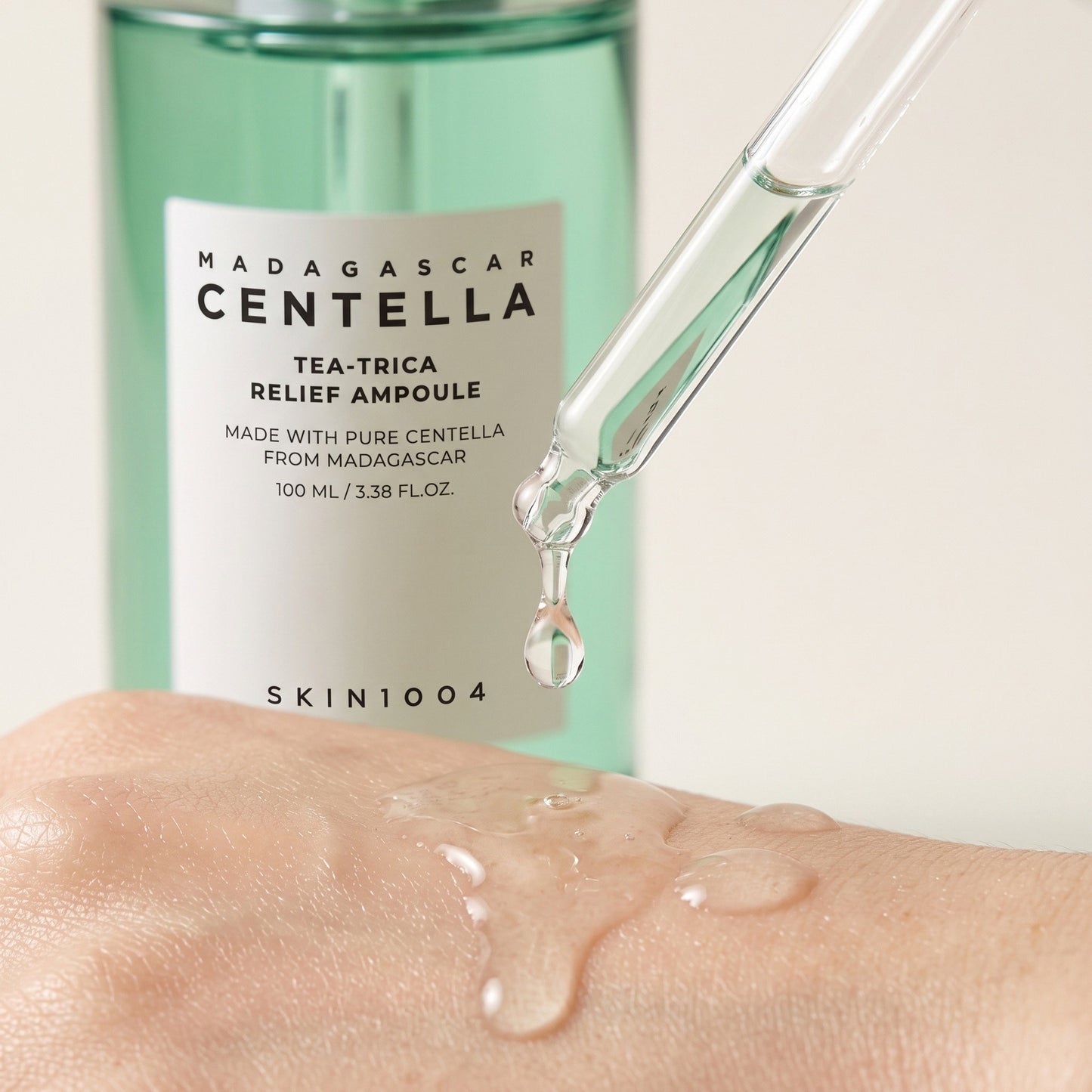 SKIN1004 Madagascar Centella Tea-Trica Relief Ampoule | Acne Calming Serum